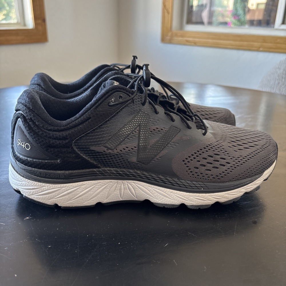 New Balance 940v4 Running Shoes Womens 10.5 Black Gray Stability Sneakers